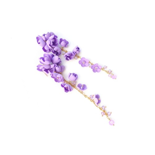 849 Lilac Konwalia liliowe długie kolczyki kwiaty ANUI (3).jpg
